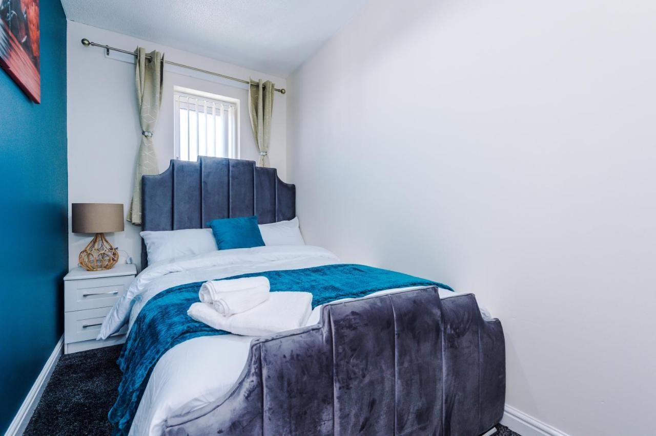 Stylish 4 Bedroom Home Close To Manchester City Centre Bagian luar foto