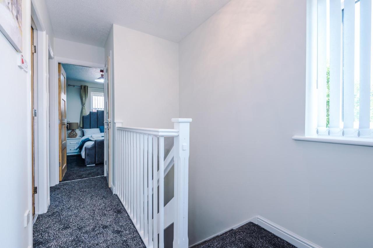 Stylish 4 Bedroom Home Close To Manchester City Centre Bagian luar foto