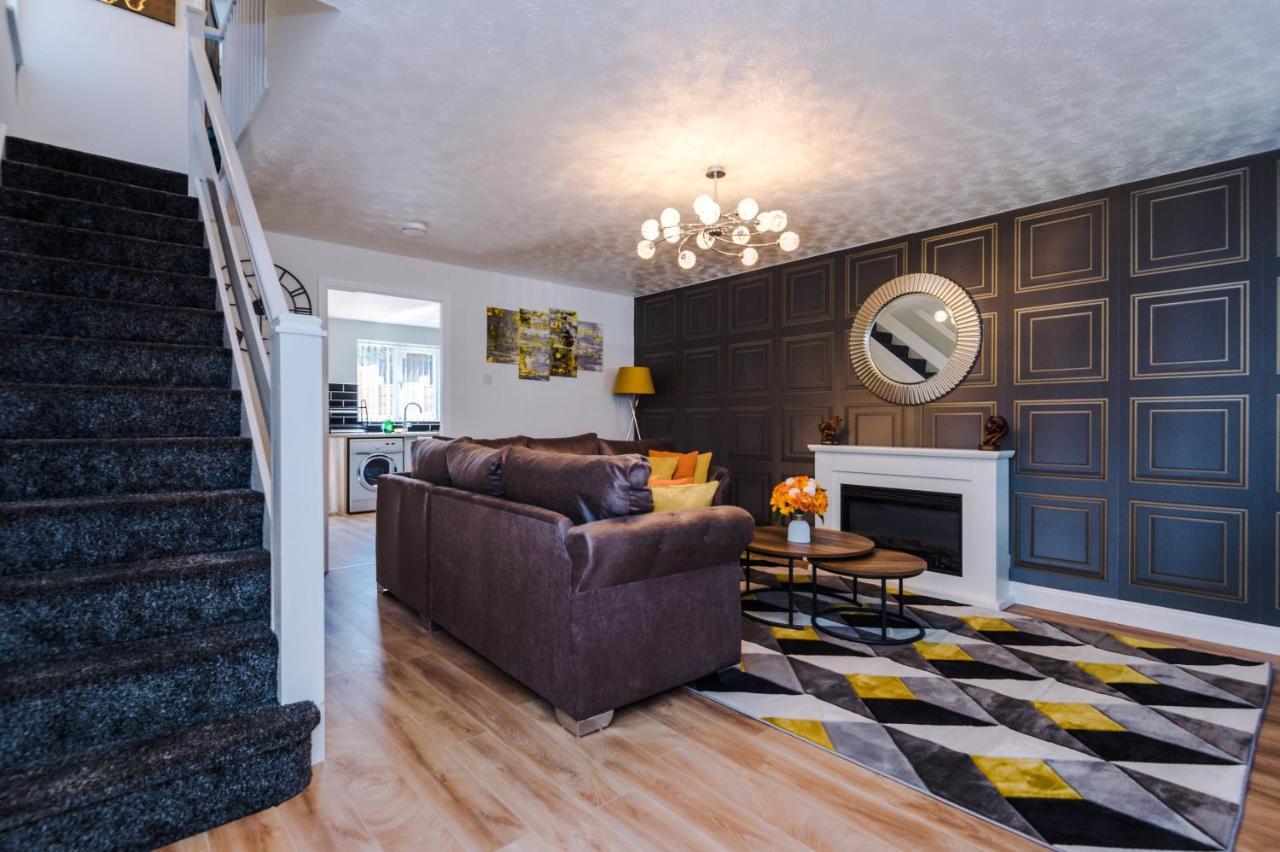 Stylish 4 Bedroom Home Close To Manchester City Centre Bagian luar foto
