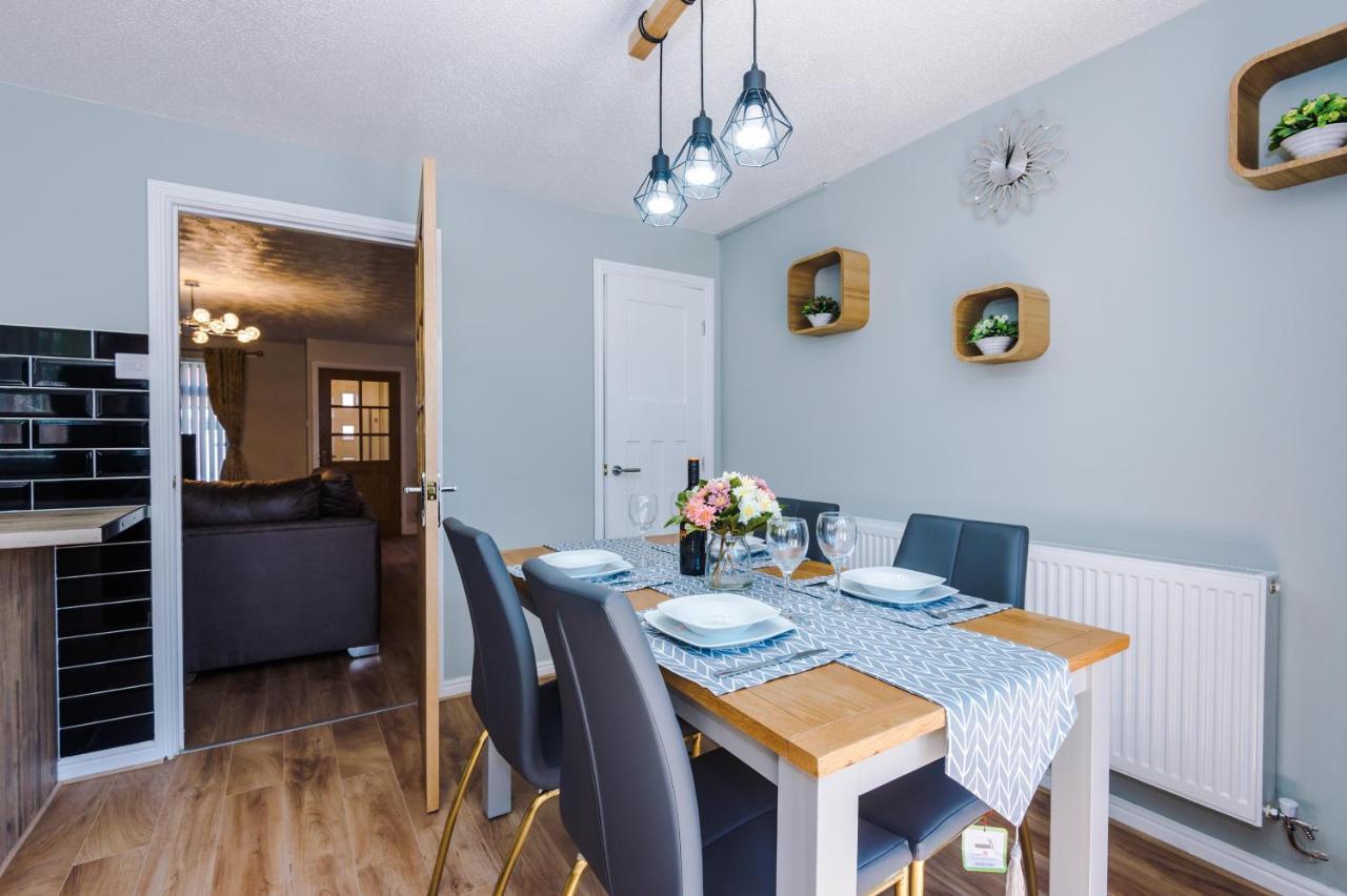 Stylish 4 Bedroom Home Close To Manchester City Centre Bagian luar foto