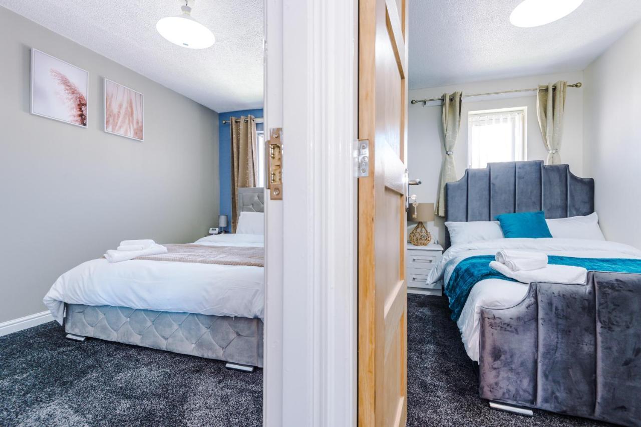 Stylish 4 Bedroom Home Close To Manchester City Centre Bagian luar foto