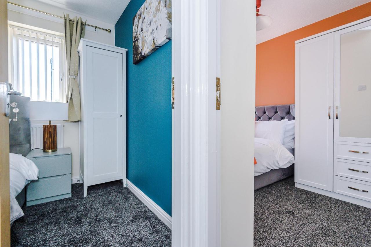 Stylish 4 Bedroom Home Close To Manchester City Centre Bagian luar foto