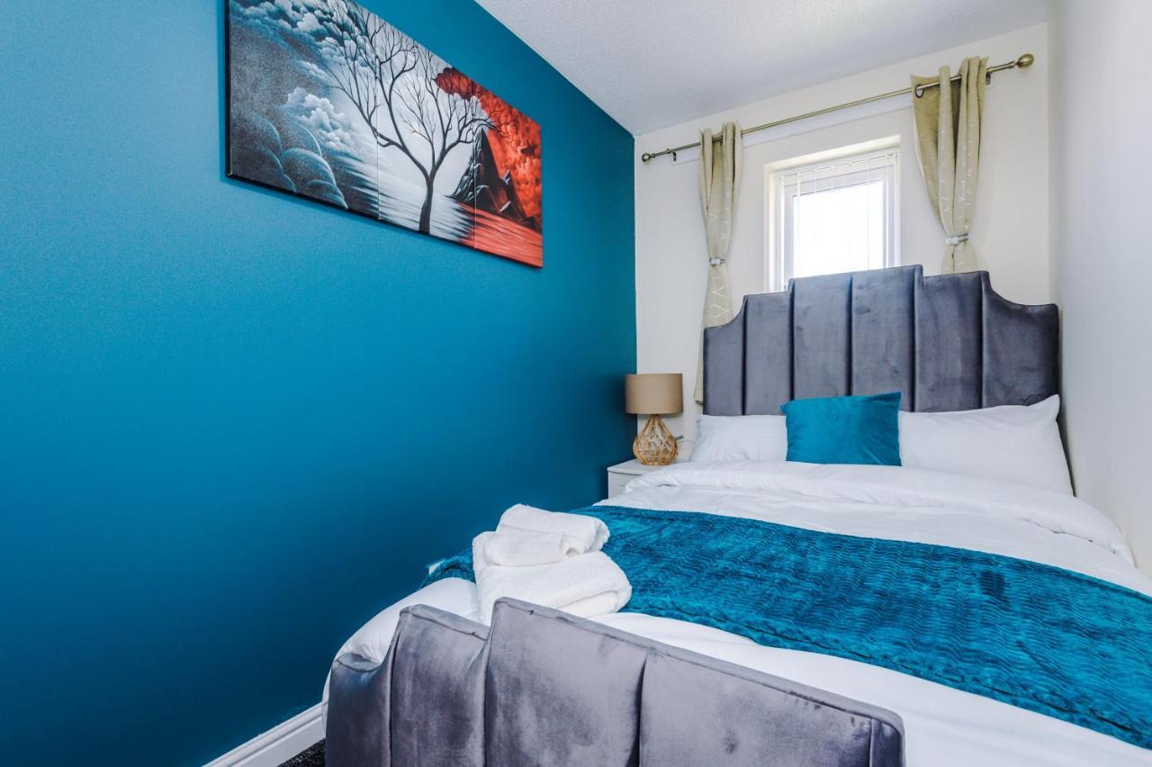 Stylish 4 Bedroom Home Close To Manchester City Centre Bagian luar foto