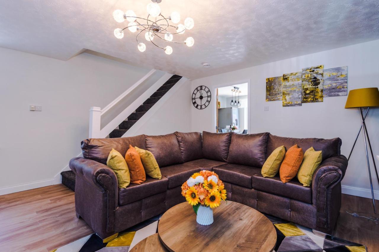 Stylish 4 Bedroom Home Close To Manchester City Centre Bagian luar foto